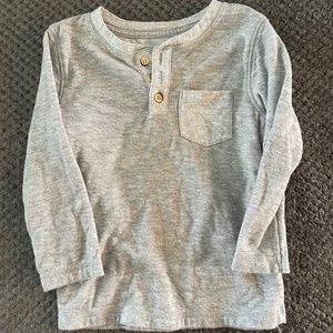 Cat & Jack Button Long Sleeve